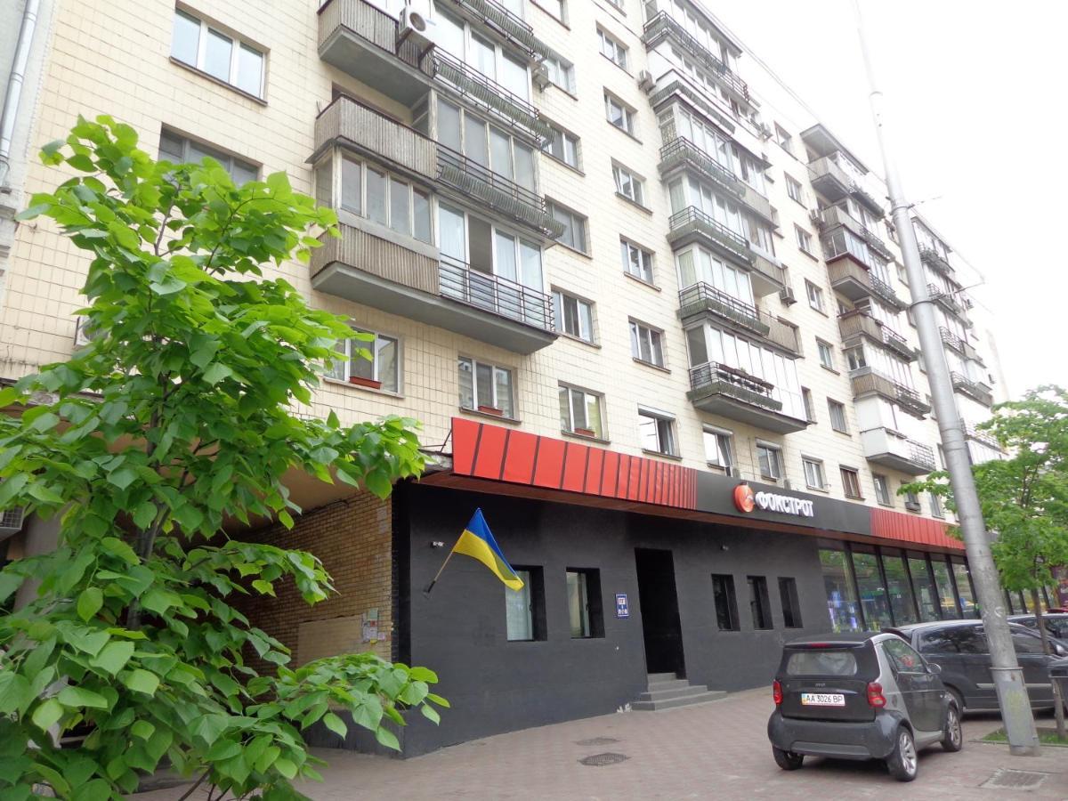Apartment Olympyska On Velyka Vasylkyvska 45 Kyjev Exteriér fotografie